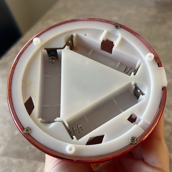 BATH & BODY WORKS glitter heart water globe candle holder - Picture 7 of 7